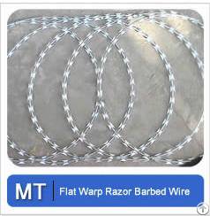 Razor Wire-flat Warp Razor Barbed Wire