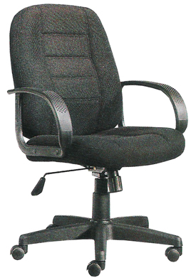 Fabric Arm Chair For Office, Manager Chair, Computer Chair, Seat, Office Furniture