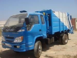 garbbage equipment mounted foton truck