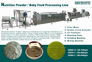 nutrition powder baby food processing line