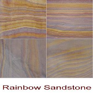 rainbow sandstone tiles