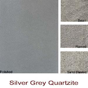 Buy Silver Grey Quartzite Slabs And Tiles