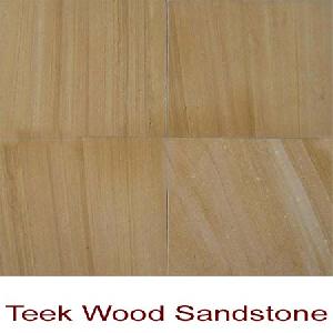 teakwood sandstone tiles