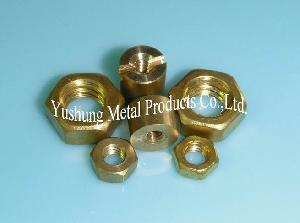 brass nut