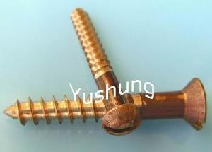 silicon bronze wood screw