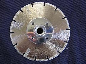 Diamond Coated Cutting Blades For Flush Cutting Of Marble And Limestone