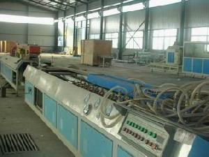 One-step Pe / Pp Wood Plastic Composite Profile Extrusion Line