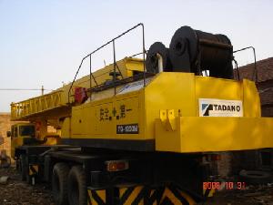 tadano crane 120t conditions