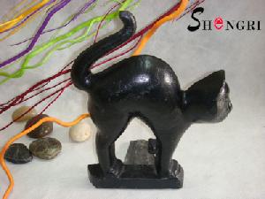 Cast Iron Cat Door Stops