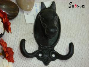 Cast Iron Horse Head Hook