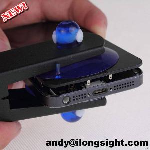 Double Suction Cups With Metal Handle Opening Tool For Iphone 5