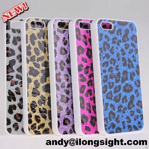 Fast Dhl For Iphone 5 Leopard Case Leopard Hard Back Protective Case Cover