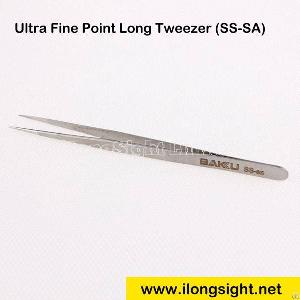 ultra fine point stainless tweezers bk ss sa