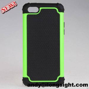 Wholesale Ballistic Hard Core Hc Plastic Skin Silicone Inner Case For Iphone 5c