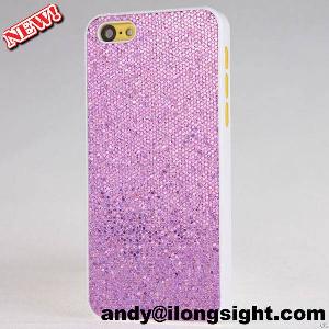 Wholesale Glittery Sparkle Case Bling Hard Plastic Case For Iphone 5c