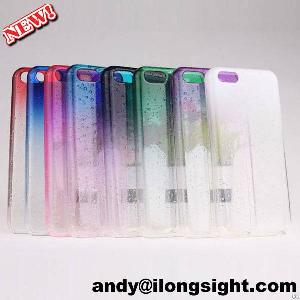 Wholesale New Crystal Gradient Rain Drop Hard Back Case Cover Raindrop For Iphone 5