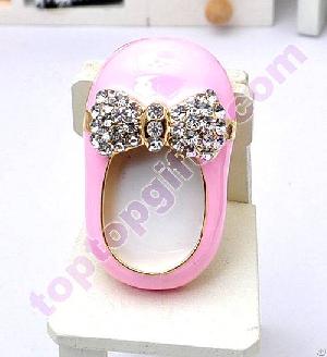 2013 Shoe Cell Phone Case Decor Rhinestone Iphone5 Shell Ornament