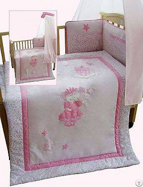 3 Pcs Cot / Cot-bed Set Princess