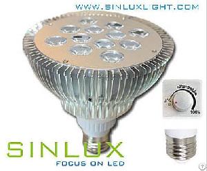 24w Par38 Led Spotlight With 12 Pcs 2w Epistar Power Led E27 Ce And Rohs Certification Sp031