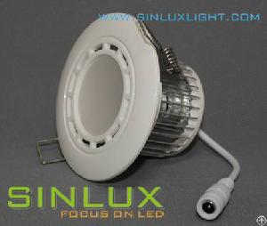 2 5 aluminium die cast alloy led downlight