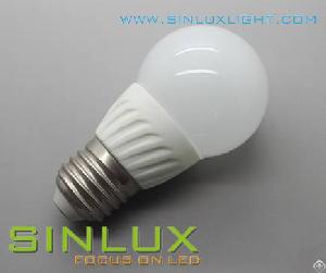 3w Led Ceramic Bulb With 3014 Samsung Led Ce And Rohs Certification