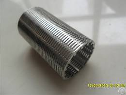 V Wire Strainer Pipe / Wedge Slot Tubes