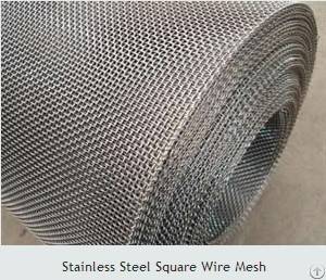 Stainless Steel Square Wire Mesh