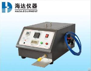 mouth blown toy testing machine