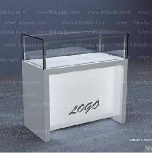 Glass Display Cabinet Furniture For Jewellery Retail Store