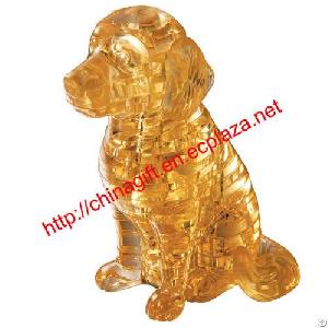 3d Crystal Puzzle Puppy Dog