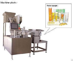 Round Tablet With Large Counting And Filling And Capping Machine