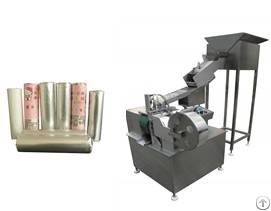 effervescent tablet wrapping machinery filing tube