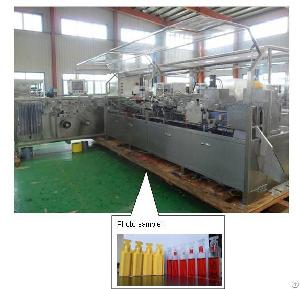 Stand Up Bottle Formed And Filling And Sealing Machine