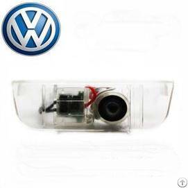 led auto 3d logo laser door lights volkswagen drilling plug play