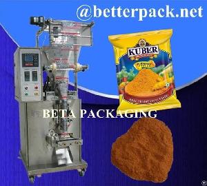 spice powder packets packaging machine