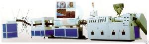 Pe Carbon Spiral Pipe Plastic Extruder Machine