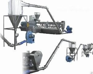 wpc granulating machine