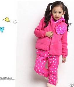 Sell Children Winter Fashion Set, Girl Warm Winter Set, 6sets / Lot