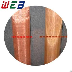 16 / 20 / 24 / 50 / 80 / 100 / 200 Opi Copper Wire Mesh