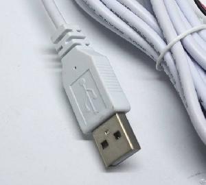 2.0 Usb Power Cables, Usb Date Calbles With White Pvc Plastic