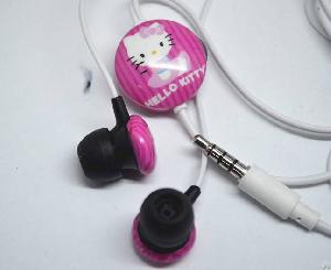 3.5mm 4pole Plug For Cartoon Pattern Earphone Cables