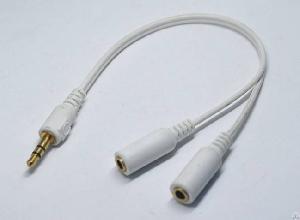 France Gold Plated Male To Female 3 Pin Audio Cable