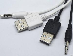 Hot Sale Mini 3.5mm Male Jack To Usb Cable