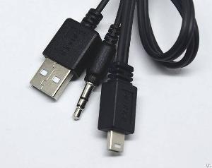 Hot Sale Mini Usb To 3.5mm Audio Splitter Cable