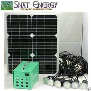 Mini Solar Home Use Lighting System 5w 10w 20w 30w Portable Backup Power Systems