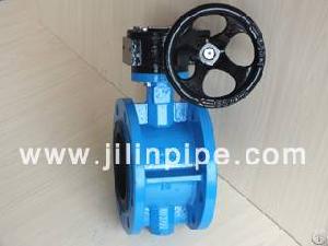 Butterfly Vave, Flange Type Turbine-driven Butterfly Valve