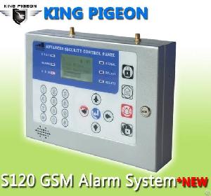 2013 Gsm Sms Home Alarm System S120 For Anti Burgar