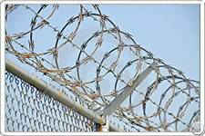 Galvanized Razor Barbed Wire Fence