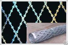 welded razor wire fence