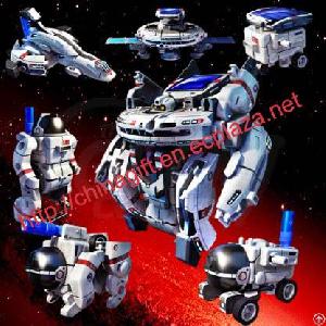 7 1 solar space fleet station robot kit